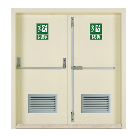 Çift Kanat Çelik Kapı